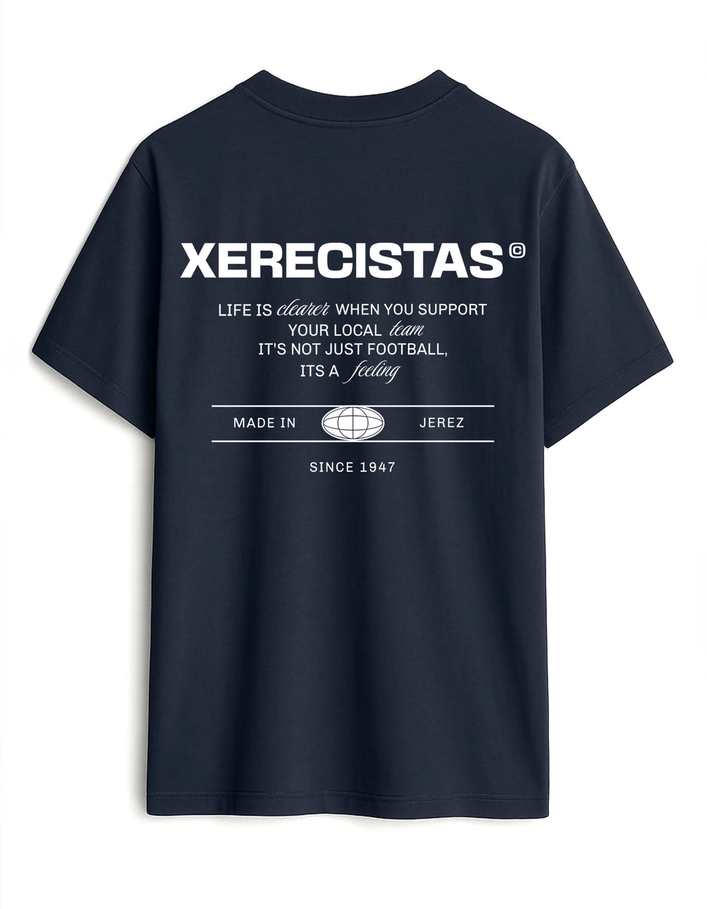 SUPPORT YOUR LOCAL TEAM TEE - FRENCH NAVY